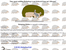 Tablet Screenshot of hedgehoghollow.com